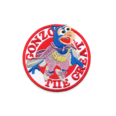 कपड़ों के लिए कशीदाकारी पैच पर पशु पिपली लोहा गारमेंट्स